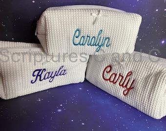 Personalized Cosmetic and Toiletry Bag