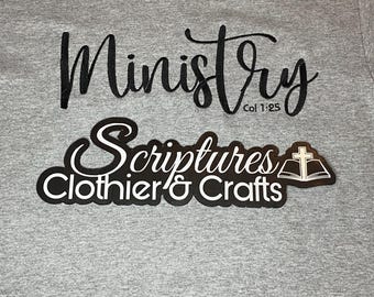 Ministry Embroidered T-Shirt