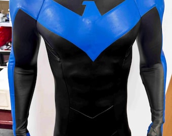 Nightwing Cosplay Costume from DC Comics Halloween Suit for Men