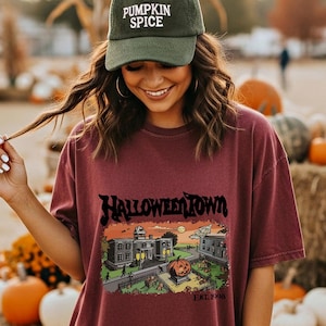Comfort Colors® Halloweentown Est 1998 Shirt, Retro Halloweentown, Fall Shirt, Halloween Tee, Halloweentown University, Spooky Shirts