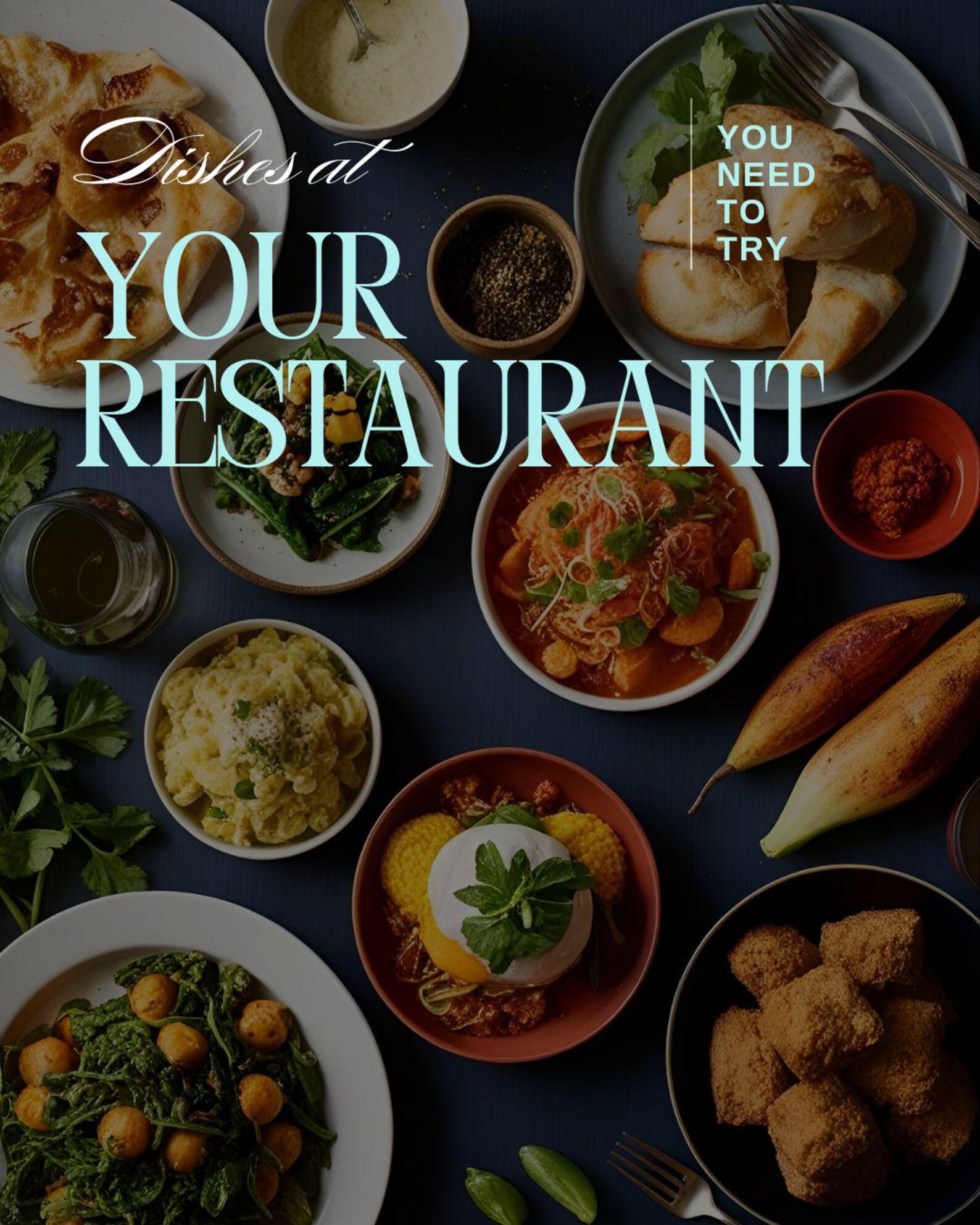 Restaurant Social Media Canva Templates Editable Food Brand Instagram
