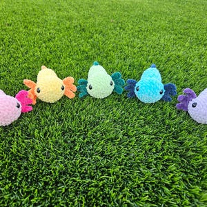 Crochet Axolotl Plushie