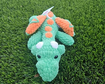 Handmade crochet dragon, custom dragons
