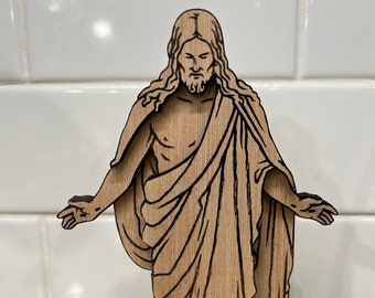 Layered Christus Laser Cut Out File.