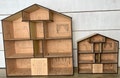 Wooden Dollhouse Kit (Unassembled) 2 smaller sizes