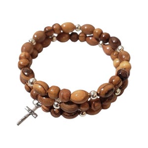 Olive Wood Bracelet from the Holy Land