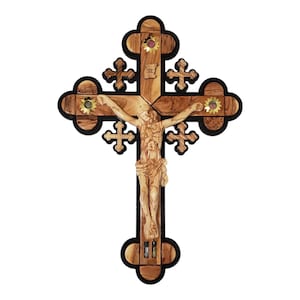 Olive Wood Cross from the Holy Land