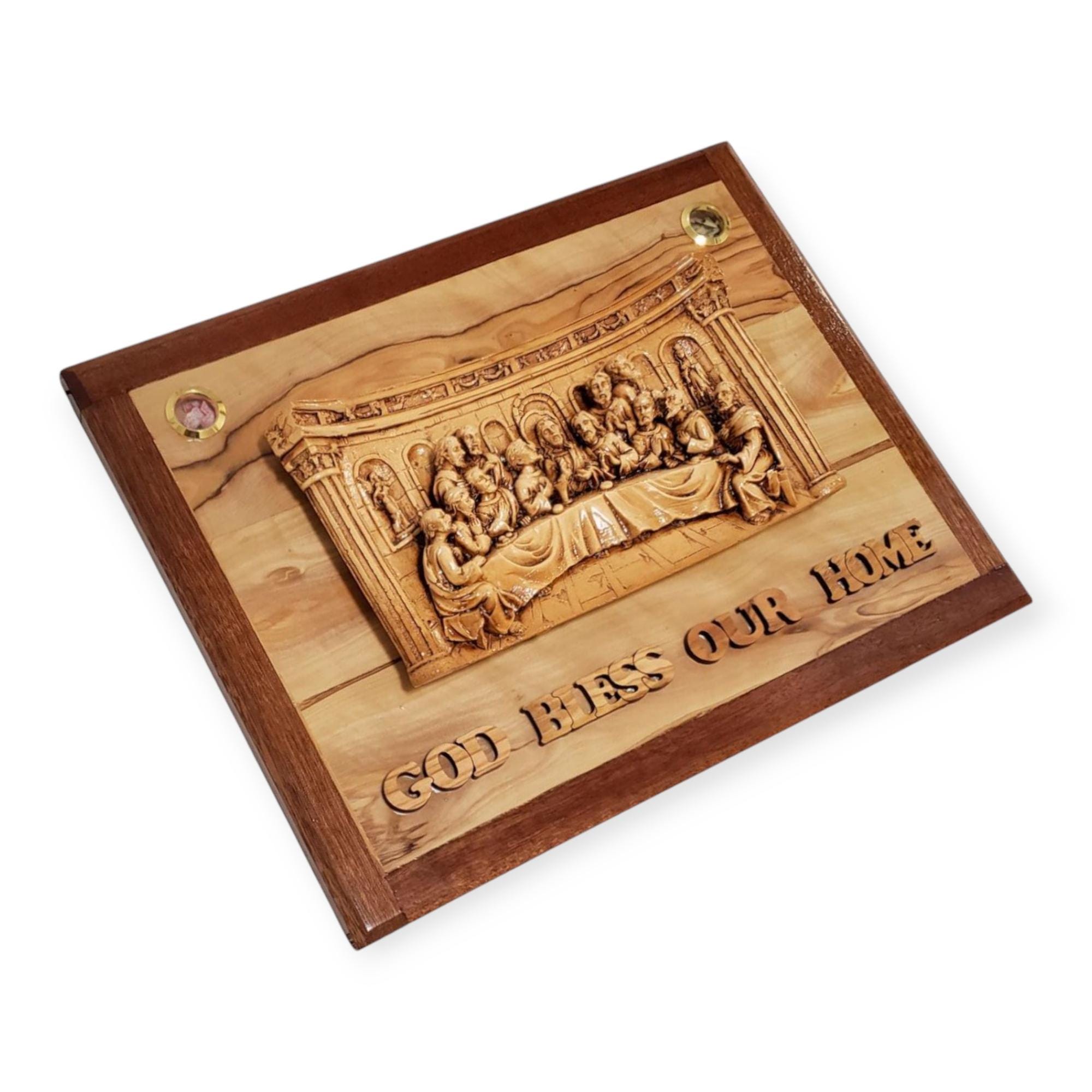 Last Supper Plaque From the Holy Land - Etsy