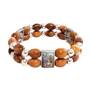 Olive Wood Bracelet from the Holy Land