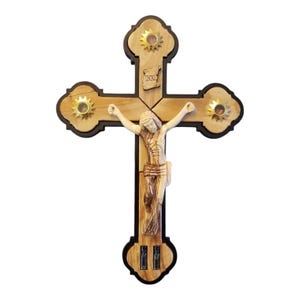 Olive Wood Cross from the Holy Land