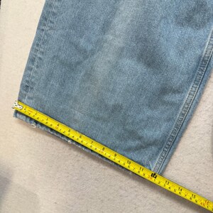 BDG Urban Outfitters Dam Blå Denim Skater Baggy Distressed Jeans Storlek 25 bild 5