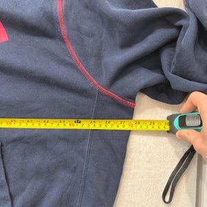 Nike Just Do It Men's Navy Fleece Pullover Hoodie Long Sleeve Sportswear Size XL image 4