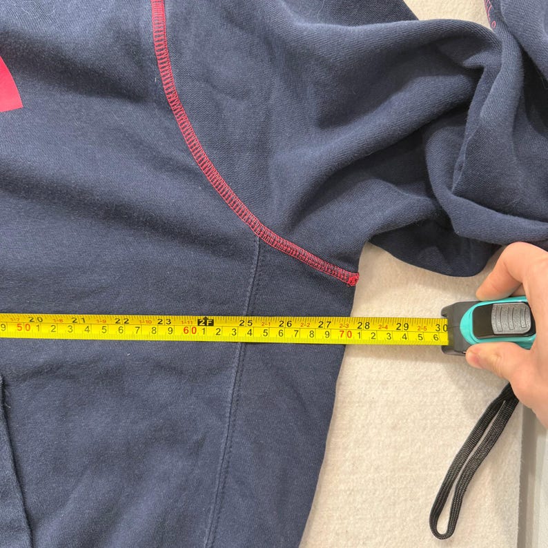 Nike Just Do It Men's Navy Fleece Pullover Hoodie Long Sleeve Sportswear Size XL image 4