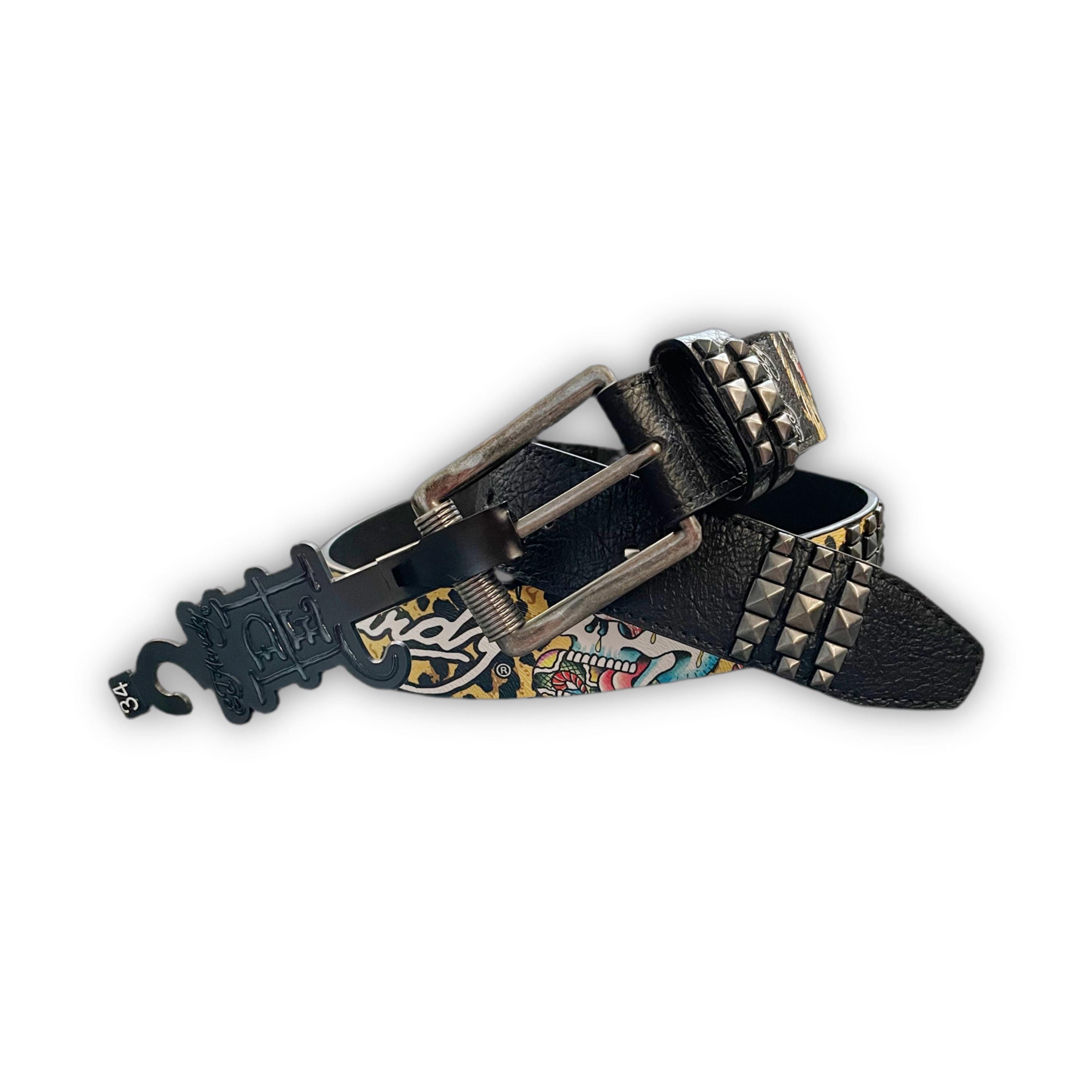 Vintage Ed Hardy Belt - Etsy