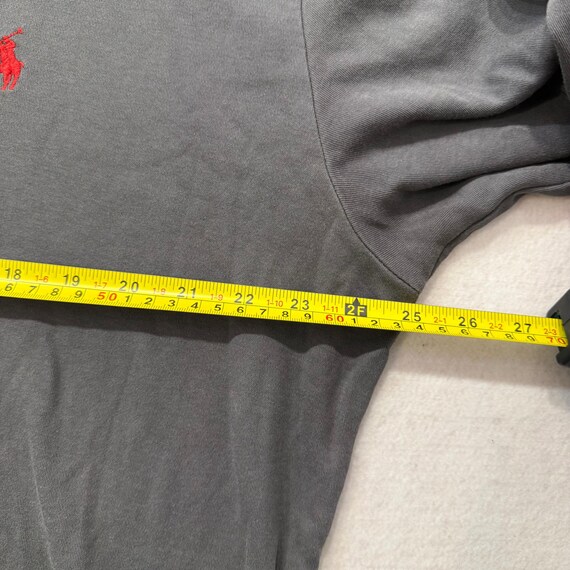 Polo by Ralph Lauren Charcoal Gray Cotton Polo Sh… - image 4