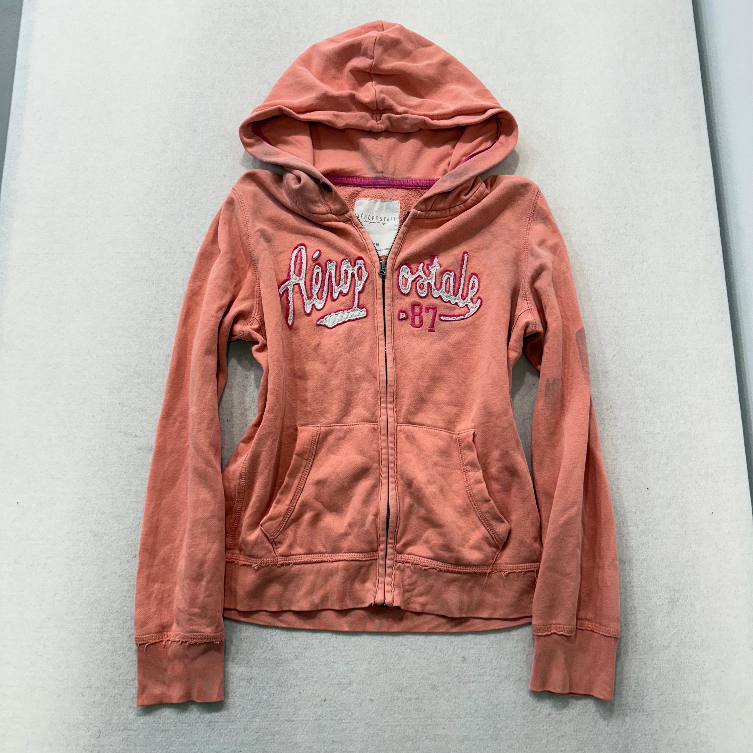 Veste Polaire Aeropostale Fille - Taille XXS - Rouge - 100% Polyester