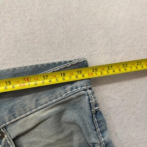 Rare True Religion Super T Ricky Men's Blue Straight Jeans Made In USA Size 38 image 10