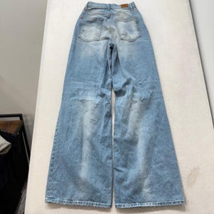 BDG Urban Outfitters Dam Blå Denim Skater Baggy Distressed Jeans Storlek 25 bild 2