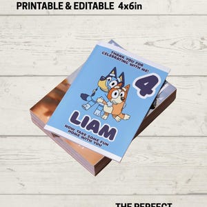 Blau | Mini Malbuch |printable & editierbar | Digital für Kinder | Geburtstagsgeschenke