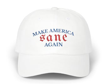 Czapka z haftem Make America SANE Again