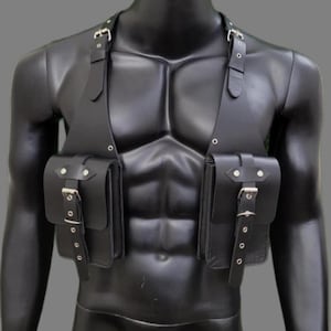 Genuine Leather Holster Bag for Burning Man | Stylish Leather Waist Bag | Durable Festival Belt Bag | Unisex Leather Holster Pouch