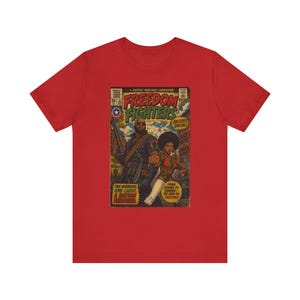 Juneteenth 2026 Freedom Fighters comic T-Shirt | Retro superhero Black Pride Power graphic tee image 20