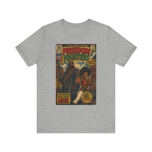 Juneteenth 2026 Freedom Fighters comic T-Shirt | Retro superhero Black Pride Power graphic tee image 12