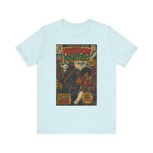 Juneteenth 2026 Freedom Fighters comic T-Shirt | Retro superhero Black Pride Power graphic tee image 11