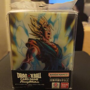 Combo Vegito 02 y Gogeta 03 - Estuche oficial de cartas de Dragon Ball Fusion World