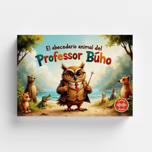El Abecedario Animal del Profesor Búho – Libro Infantil con Narración