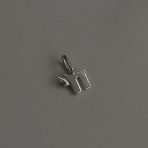 Chai Charm | 925 Sterling Silver | Handmade Jewish Symbol Pendant | Water-Resistant