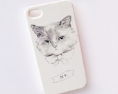 Katze-Iphone Tasche - Lolcat iPhone 6 / 6 PLUS -4 / 4 s - Babyschuhe Katzen Iphone 5 / 5 s Samsung Galaxy S3 S4