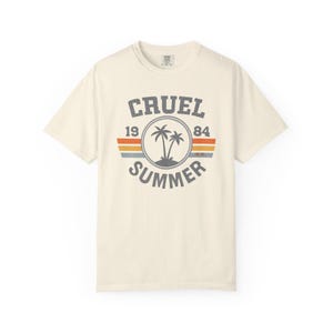 Cruel Summer Garment-Dyed T-Shirt Vintage Style Unisex Tee Beachwear Gift for Summer Lovers