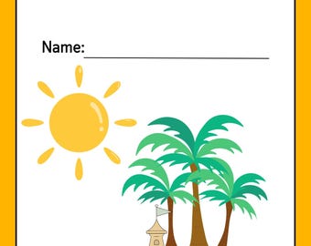 Summer Activity Book for kids