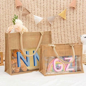 Personalized Burlap Tote Bag, Bridesmaid Name Beach Bag, Mrs Initial Jute  Bag, Proposal Bag, Wedding Gift Bags, Bachelorette Party Bags