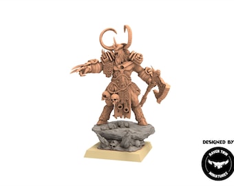 Beastmen - Warlord, Beastmen - Raven Twins