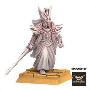 Hight Elf Realm - Phoenix Commander - White Angel Miniatures