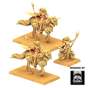 Waldelfen – Nuara, Flüstern der Bäume – Immergrüne Elfen – Die Beholder-Miniaturen