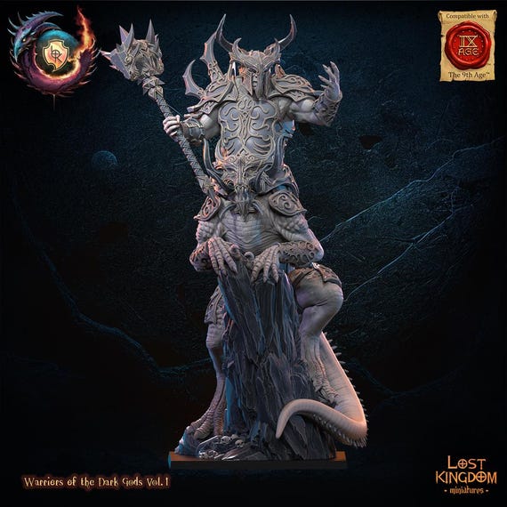 Fantasy Chaos - Ancient Feldrak - Lost Kingdom Miniatures - Etsy