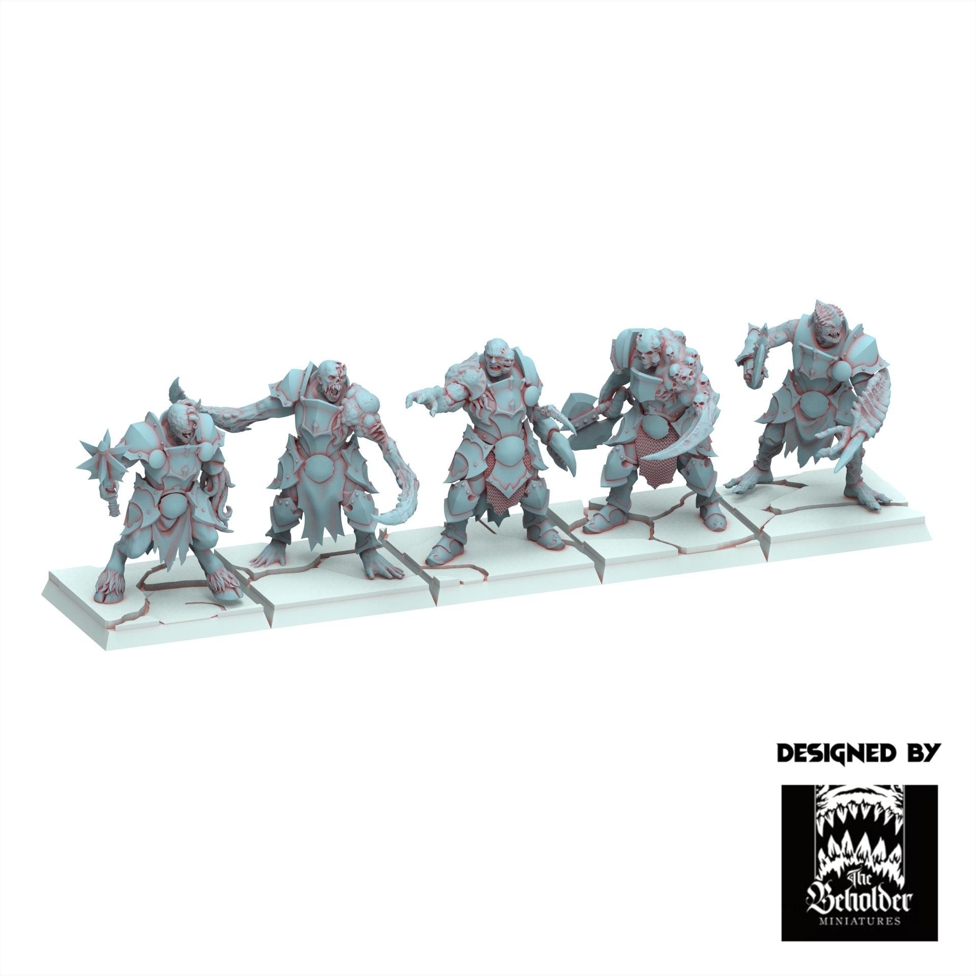 Fantasy Chaos - Tainted Warriors - Realm of Mayhem - The Beholder Miniatures