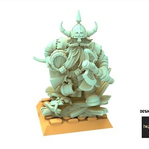 Dwarves - Dwarf Brewmaster - Sons of Ymir - Highland miniatures