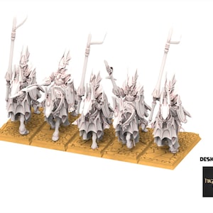 Hight Elf Realm - Mounted Dragons - Aegean - Highlands Miniatures