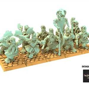 Dwarves - Death Seekers - Sons of Ymir - Highlands miniatures