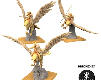 Sylvan Elves - Wind Riders - Wooden Elves - Fantasy Cult Miniatures