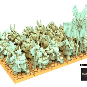 Dwarves - Veterans - Sons of Ymir - Highland miniatures