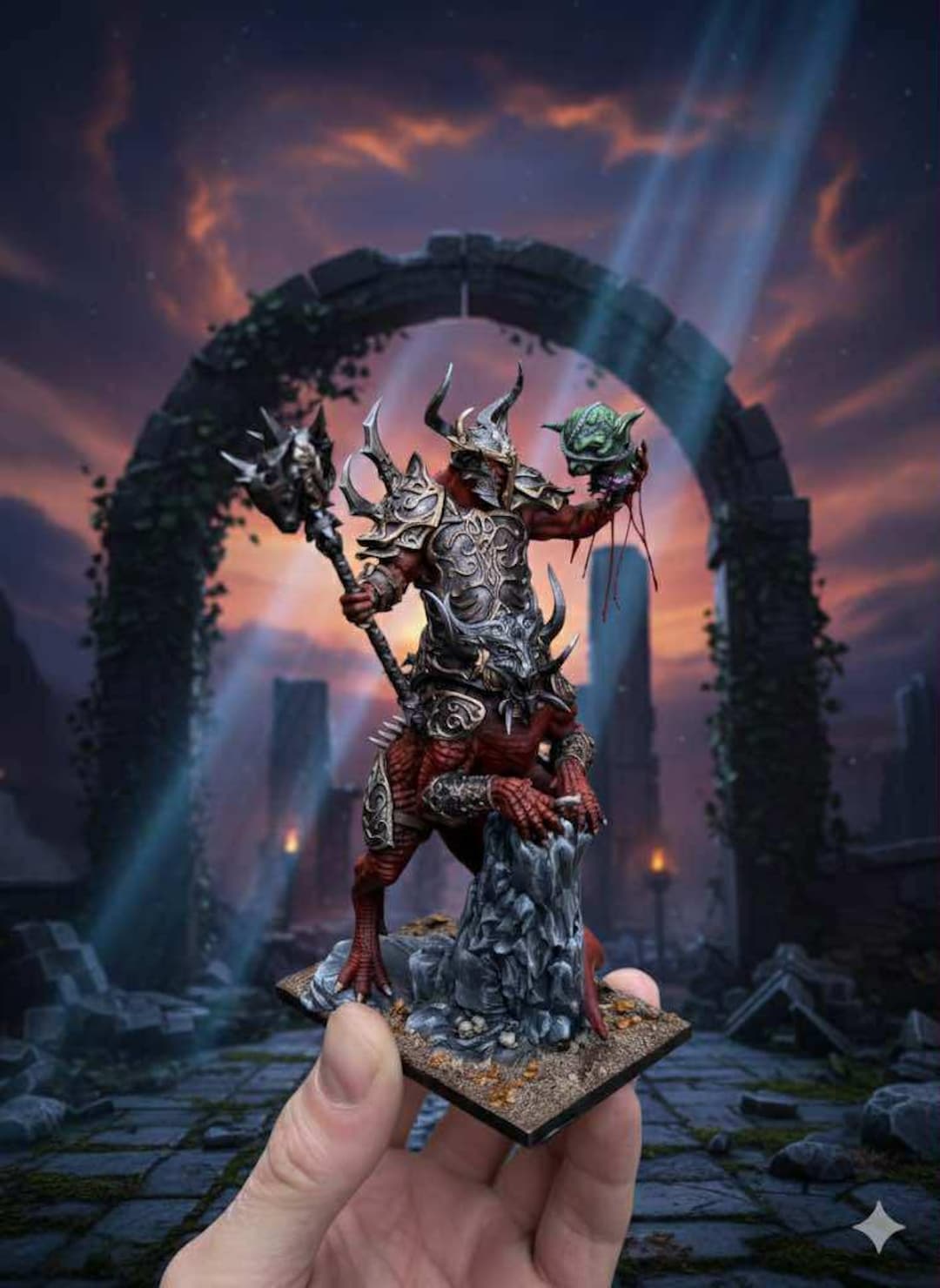 Fantasy Chaos - Ancient Feldrak - Lost Kingdom Miniatures - Etsy