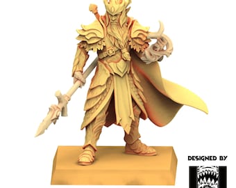 Sylvan Elves - Thalenar, King - Evergreen Elves - The Beholder Miniatures