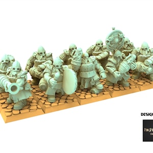 Dwarves - Firespitters - Sons of Ymir - Highland miniatures