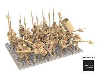 Imperial Fantasy - Alabardieri - Sunland - Highlands Miniatures