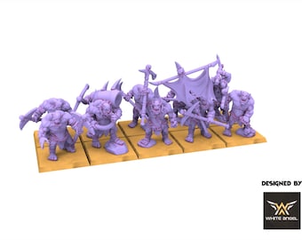 Enanos del Caos - Esclavo Orco Infernal - Enanos Infernales - Miniaturas de White Angel